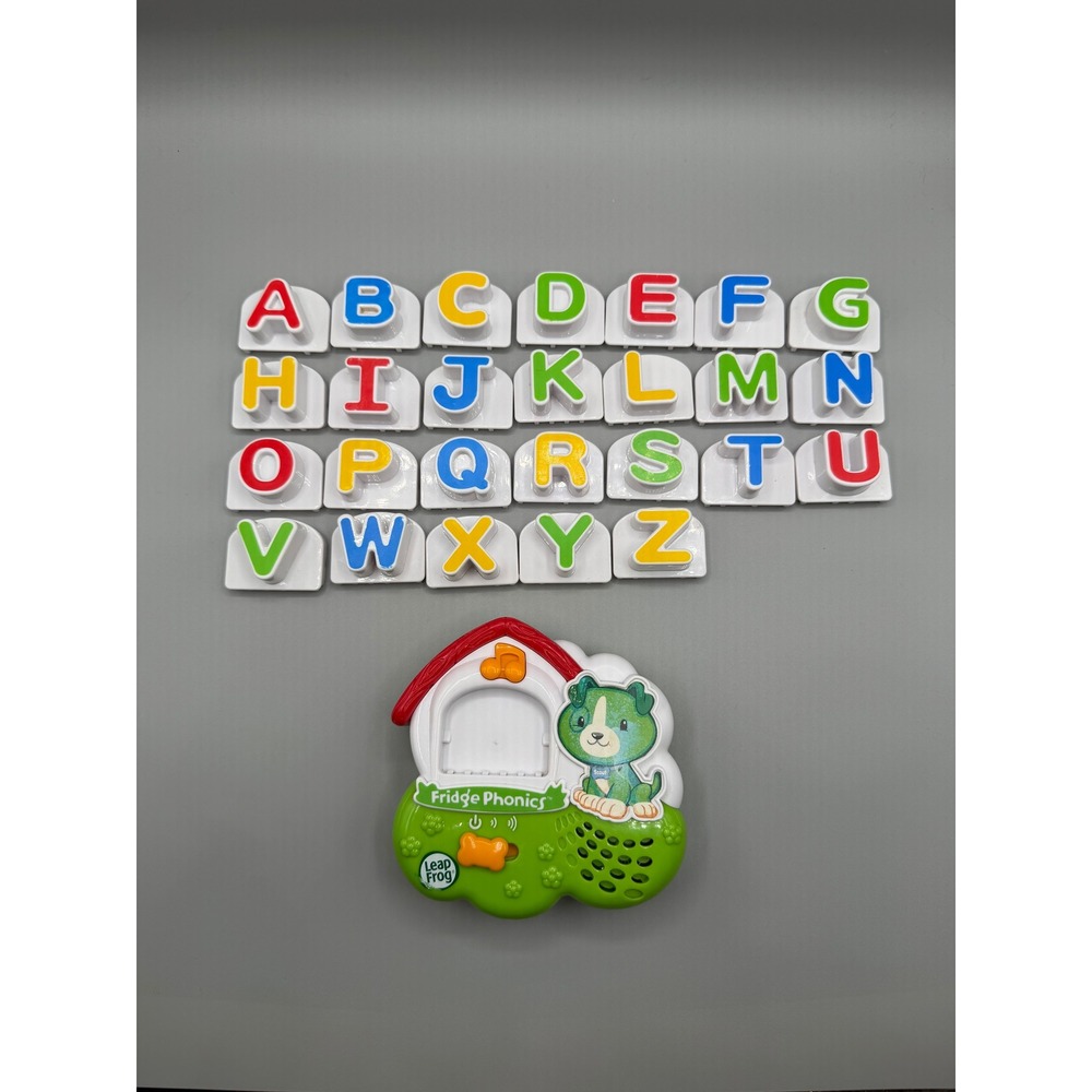 LeapFrog Fridge Phonics Magnetic Letter Set Scout Dog Alphabet Learning Toy A-Z